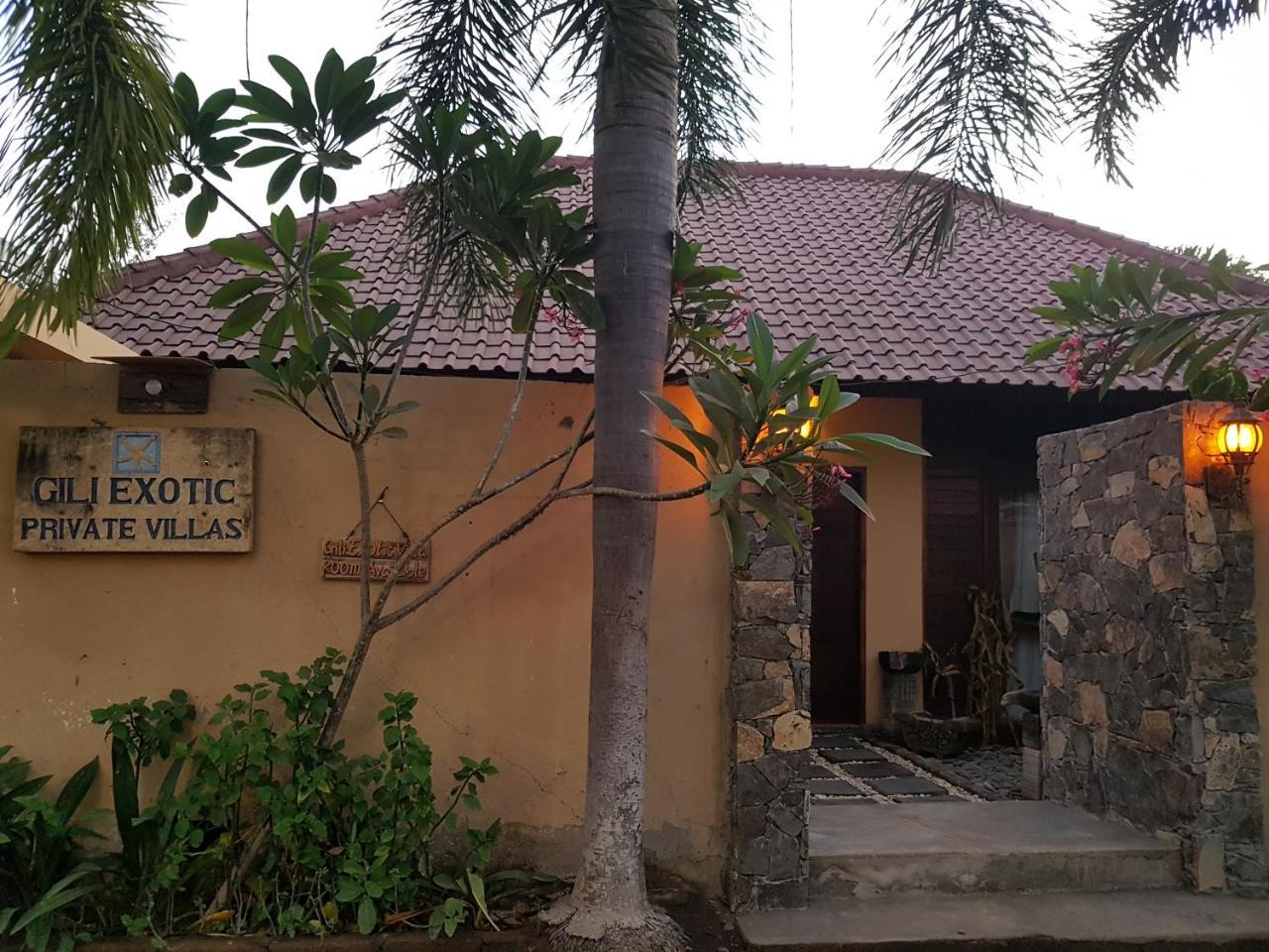 Gili Exotic Villa Gili Trawangan Eksteriør billede